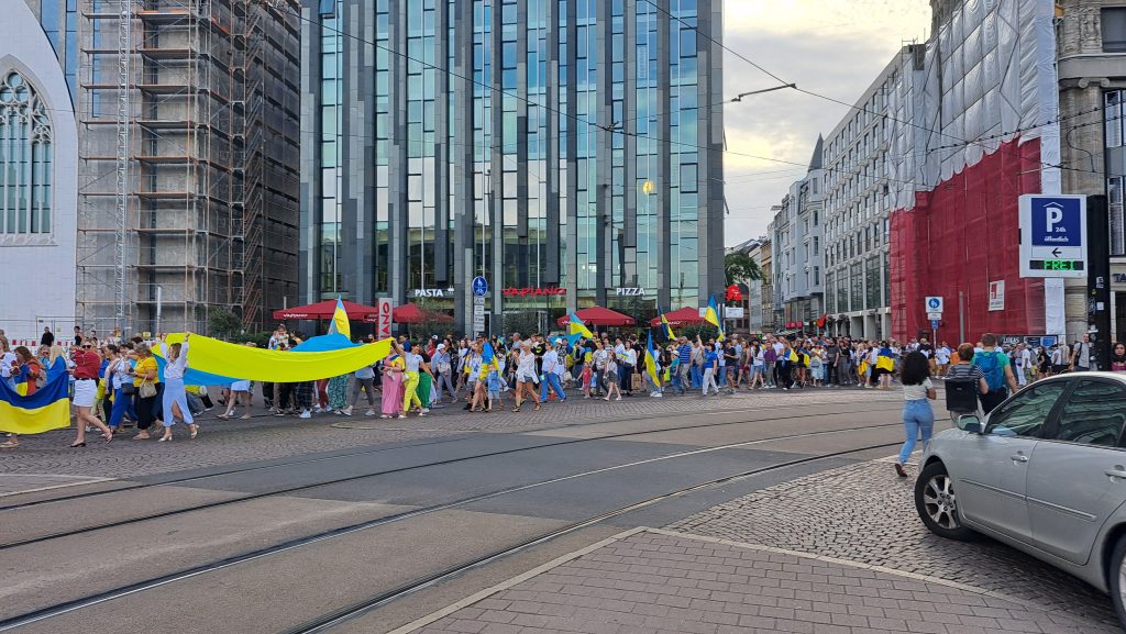 Mitglieder der Selbsthilfegruppe beim gemeinsamen Treffen in Leipzig